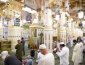 شئون الحرمين تقدم خدماتها لأكثر من مليون حاج بالمسجد النبوى منذ بدء موسم الحج