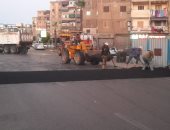 انتهاء إنشاء 4 مطبات صناعية بشارع 23 ديسمبر فى بورسعيد