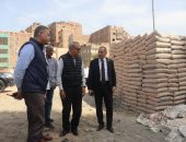 محافظ القليوبية يتفقد أعمال إنشاء مجمع خدمي بميت نما فى شبرا الخيمة