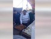 إعداد وجبات المعتكفين بكفر الشيخ في ليلة القدر  27 رمضان.. فيديو
