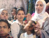 فرحة العيد هلت.. إفطار ولعب وهدايا للأطفال ذوى الهمم فى الشرقية.. فيديو 