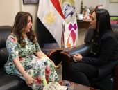 مايا مرسي تستقبل سفيرة أمريكا بالقاهرة للتعرف على جهود مصر في مجال تمكين المرأة