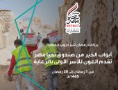 صندوق تحيا مصر: 8.1 مليون مواطن استفادوا من مبادرة أبواب الخير فى شهر رمضان