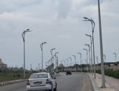 غيوم وسحب كثيفة فى سماء محافظة بورسعيد.. فيديو وصور