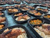 260 وجبة يوميا للصائمين.. مطبخ الخير بالكنيسة الإنجيلية فى بورسعيد يودع رمضان