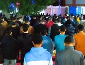 آخر صلاة تراويح ليلة 30 رمضان فى الجوامع والشوارع بمطروح.. فيديو