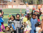 رياضة الأقصر تدخل الفرحة على أطفال القرى والنجوع بمبادرة العيد أحلى.. صور