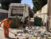 حملات نظافة مكثفة خلال إجازة عيد الفطر ورفع 450 طن مخلفات بمراكز وأحياء أسيوط
