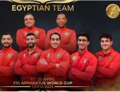 منتخب الجمباز الفنى يغادر إلى قطر للمشاركة فى بطولة العالم المؤهلة للأولمبياد