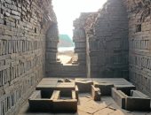أثريون يعثرون على 13 مقبرة عمرها 1500 عام فى الصين