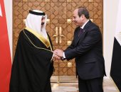 الرئيس السيسى: اتفقت مع عاهل البحرين على ضرورة وقف التصعيد بالمنطقة.. صور