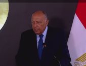 وزير الخارجية: نرفض أي محاولات لدفع الفلسطينيين للتهجير خارج أراضيهم