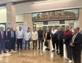 وفد اتحاد العمال يصل بغداد للمشاركة في مؤتمر العمل العربى