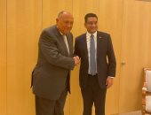 سامح شكرى يلتقى وزير خارجية سريلانكا على هامش المنتدى الاقتصادى العالمى بالرياض