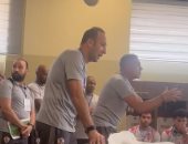 عبد الواحد السيد ينشر فيديو لمحاضرة جوميز مع لاعبى الزمالك قبل مواجهة دريمز