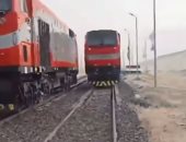 عودة القطارات لسيناء مرة أخرى.. مد شريان جديد لأرض الفيروز (فيديو)