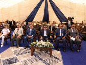 الفريق أسامة ربيع يشهد افتتاح مصنع "مصر" لبناء القاطرات بشركة ترسانة جنوب البحر الأحمر