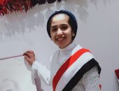 "دافنشى كفر الشيخ".. مريم عمرها 14 سنة أشهر رسامة بالمحافظة