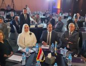 حسام صالح ووزيرة التضامن بحفل إطلاق نتائج المرصد الإعلامى (صور)