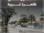 سماء السعودية تضيء ليلا وتتحول نهارا فى ظاهرة غريبة.. فيديو