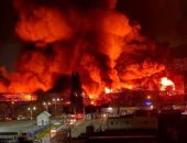 حريق كبير بعد استهداف روسيا ميناء أوديسا بصاروخ باليستى وسقوط مصابين