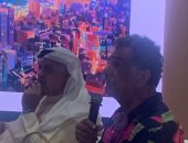 محمد عبلة من معرض أبو ظبي يكشف علاقة نجيب محفوظ بالفن التشكيلي