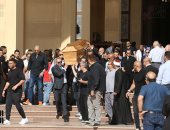 انتهاء صلاة الجنازة على الراحل عبد الخالق عياد بمسجد المشير