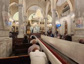 قيادات الأقصر يهنئون الأقباط بعيد القيامة فى كنيسة العذراء مريم.. فيديو