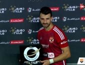 محمود متولى أفضل لاعب فى مباراة الأهلى والجونة