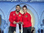 بعثة الجمباز تحتفل بالعربي وجنى فى المغرب بعد التأهل للأولمبياد