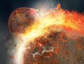 العلماء يكتشفون بقايا كوكب مدفون فى أعماق الأرض والقمر