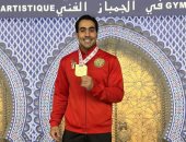 على زهران يحقق الميدالية الذهبية لجهاز الحلق بالبطولة الأفريقية للجمباز الفنى 