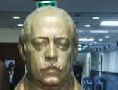 شاهد أول ظهور لتمثال العامري فاروق في الأهلي.. فيديو