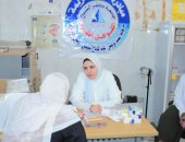 إجراء الكشف الطبى على 994 حالة بقافلة حياة كريمة لجامعة كفر الشيخ