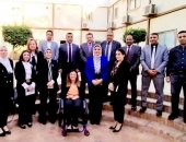 وفد النيابة الإدارية يزور المجلس القومي للأشخاص ذوي الإعاقة لبحث التعاون