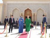 السيدة انتصار السيسى تنشر صورًا من زيارتها وحرم سلطان عمان للعاصمة الإدارية
