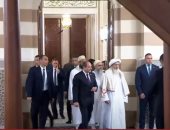 الرئيس السيسى يتفقد مسجد السيدة زينب بعد تطويره.. فيديو