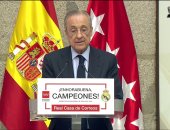 رئيس ريال مدريد: سنحقق دوري الأبطال وأنشيلوتي من أعظم المدربين فى تاريخنا