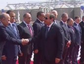 الرئيس السيسى يصل مقر افتتاح المرحلة الأولى من موسم الحصاد بمشروع مستقبل مصر