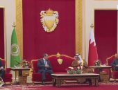 الرئيس السيسى يصل البحرين للمشاركة فى القمة العربية الـ 33