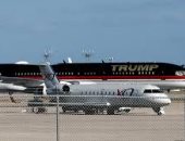 طائرة ترامب تصطدم بأخرى متوقفة فى مطار فلوريدا دون وقوع إصابات