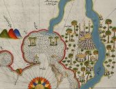 ميناء دمياط القديم.. خريطة تكشف حصون وأبراج دفاعية على جانبي النيل