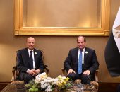 الرئيس السيسي يلتقى رشاد العليمى ويؤكد تمسك مصر بوحدة واستقرار اليمن