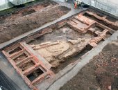 اكتشاف آثار لقلعة جلوستر تعود للقرون الوسطى فى إنجلترا