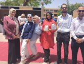 طلاب زراعة جامعة عين شمس يشاركون بأفكارهم الابتكارية في ملتقى التوظيف السنوي