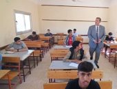 طلاب الشهادة الإعدادية بشمال سيناء يؤدون امتحان العلوم والهندسة بدون شكاوى