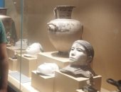 اليوم العالمى للمتاحف.. شاهد الآثار  بمتحف المنيا "فيديو"