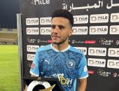 مصطفى فتحى أفضل لاعب في مباراة بيراميدز والإسماعيلي في الدوري