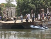 وما زال البحث جاريا.. الإنقاذ النهرى ينتشل جثامين ضحايا حادث غرق ميكروباص منشأة القناطر
