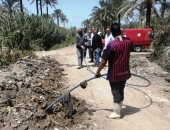 حملات إزالة التعديات على شبكة مياه الشرب بالمناطق التابعة لفرع أبو قير